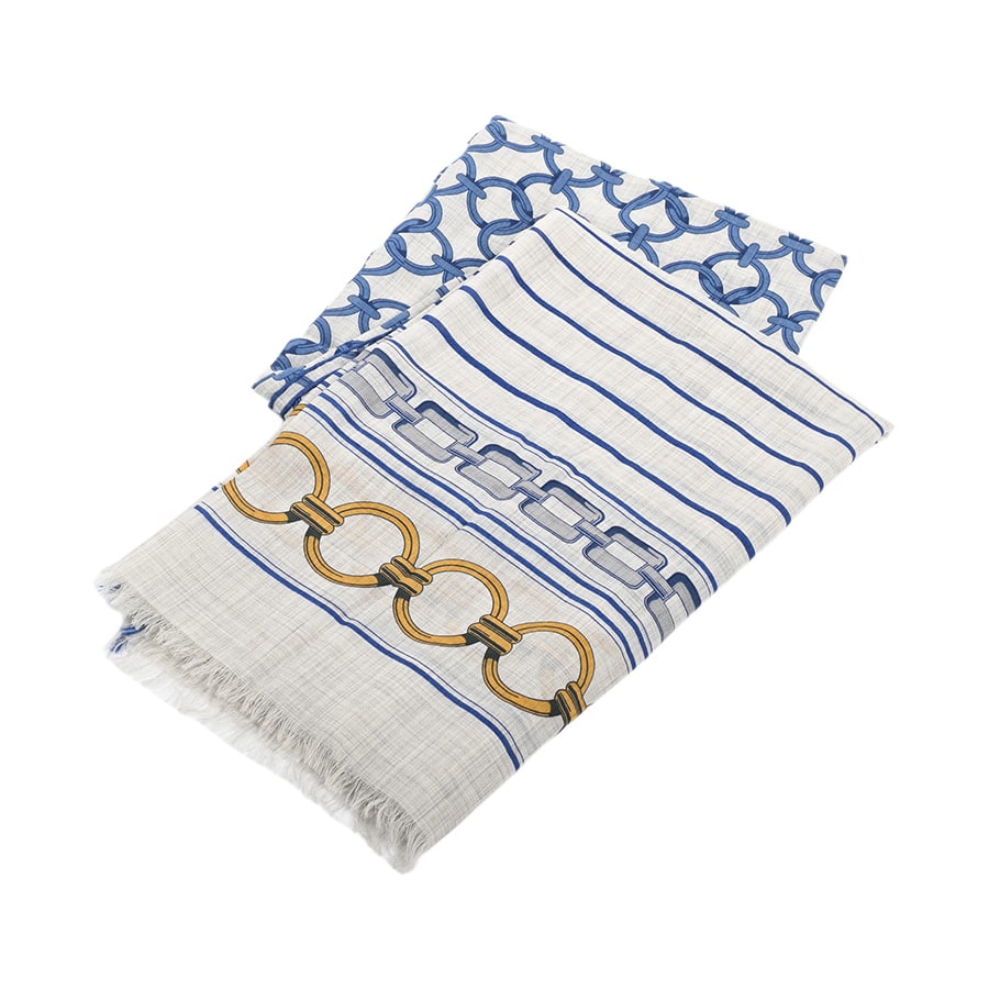 【中古SA品】  エルメス レクタングル   カシミア 元町本店
