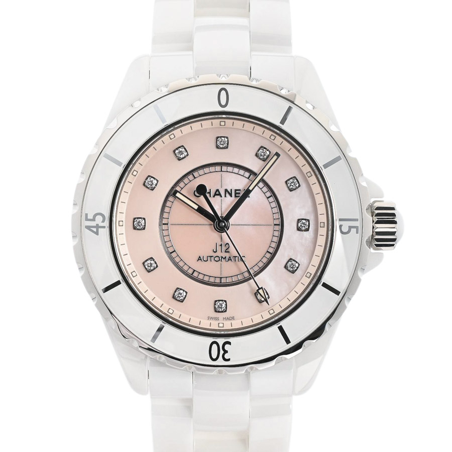【中古A品】  シャネル J12 38mm  H5514 セラミック 元町本店
