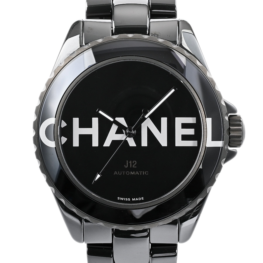 【中古A品】  シャネル J12 ウォンテッド ドゥ シャネル 38mm  H7418 セラミック 元町本店