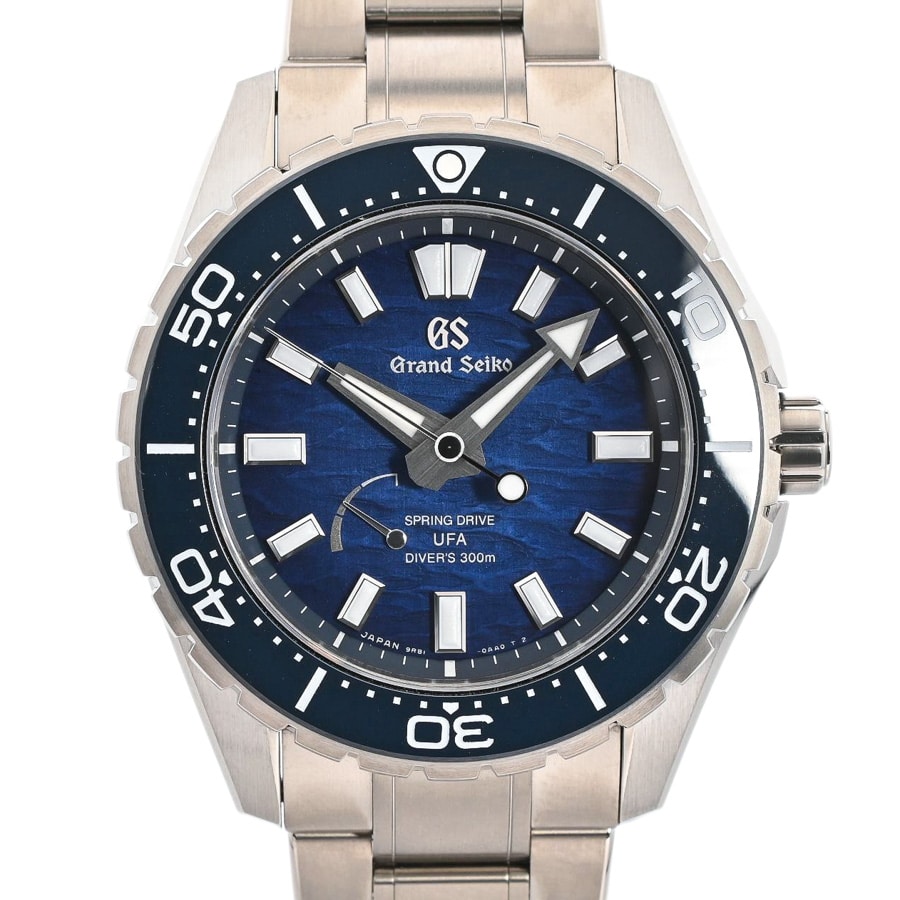 【未使用品】  グランドセイコー エボリューション9 スプリングドライブ U.F.A Ushio 300  SLGB023 ステンレス SHIBUYA