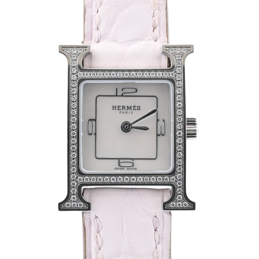 【中古A品】  エルメス Hウォッチミニ  HH1.131c ステンレス SHIBUYA