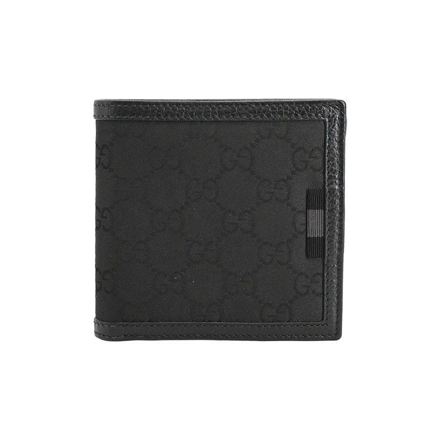 【中古AB品】  グッチ 2つ折り財布  150413 ナイロン 新宿歌舞伎町店