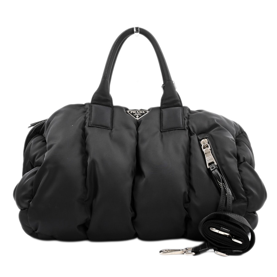 【中古A品】  プラダ ボンバー2WAYボストンバッグ  BL0871 テスート 横浜関内店
