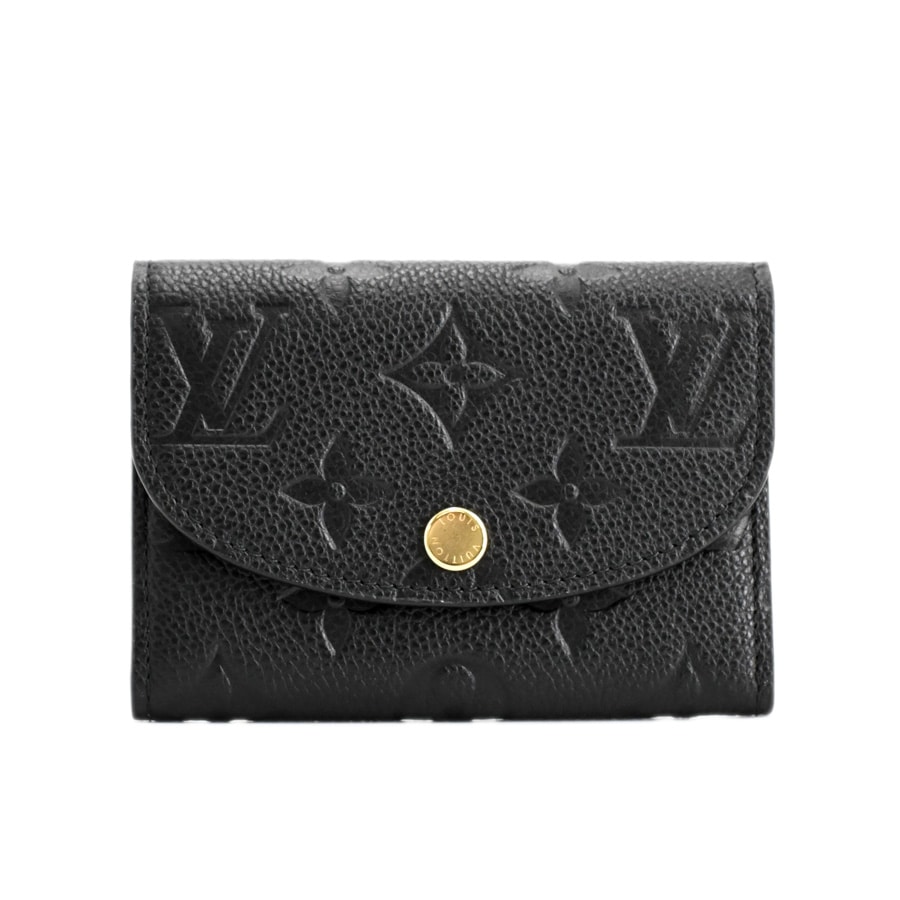 【中古SA品】  ルイヴィトン ポルトモネロザリ モノグラムアンプラント M81455  銀座