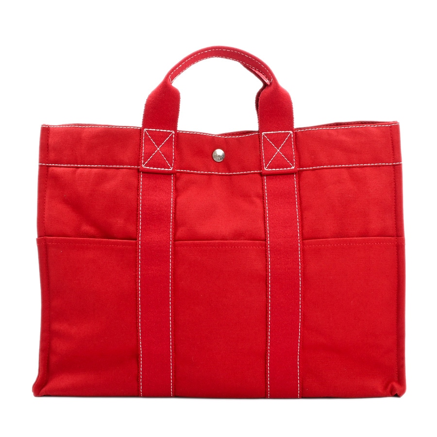 【中古A品】  エルメス ドーヴィルMM   コットン 元町本店