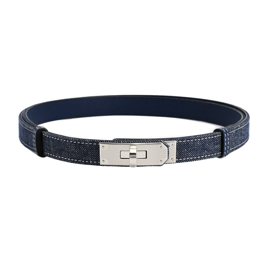 【未使用品】  エルメス ケリージーン18   デニム THE YOKOHAMA FRONT