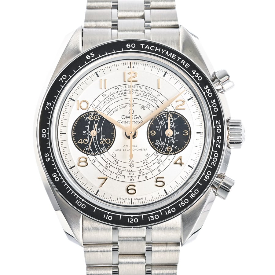 【中古SA品】  オメガ スピードマスター クロノスコープ パリ2024  522.30.43.51.02.001 ステンレス 新宿歌舞伎町店