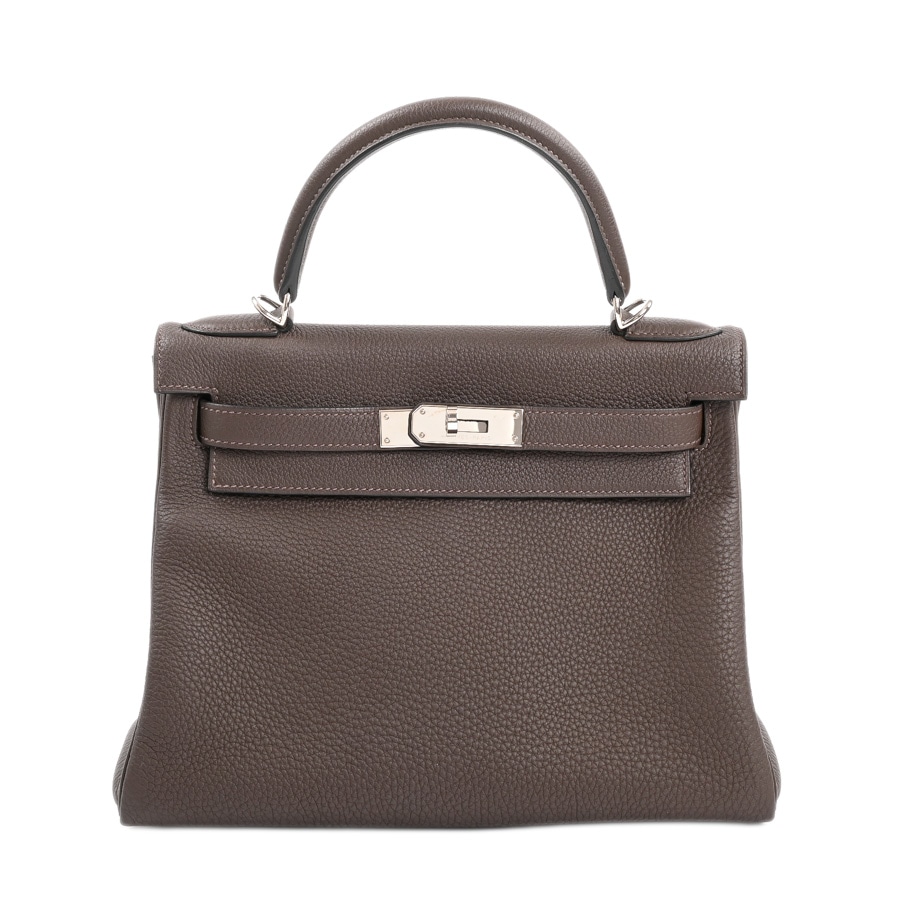【中古A品】  エルメス ケリー28   ヴォークリスペトゴ THE YOKOHAMA FRONT