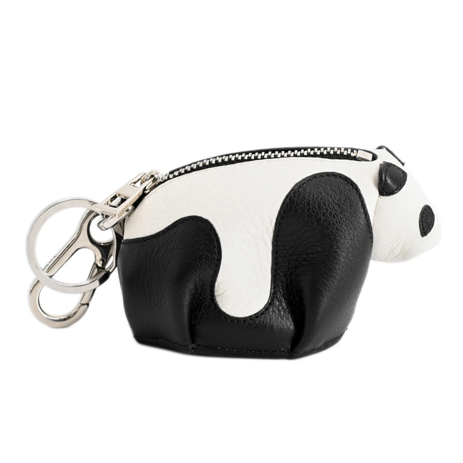 【中古A品】  ロエベ パンダチャームコインケース   カタオシレザー 元町本店