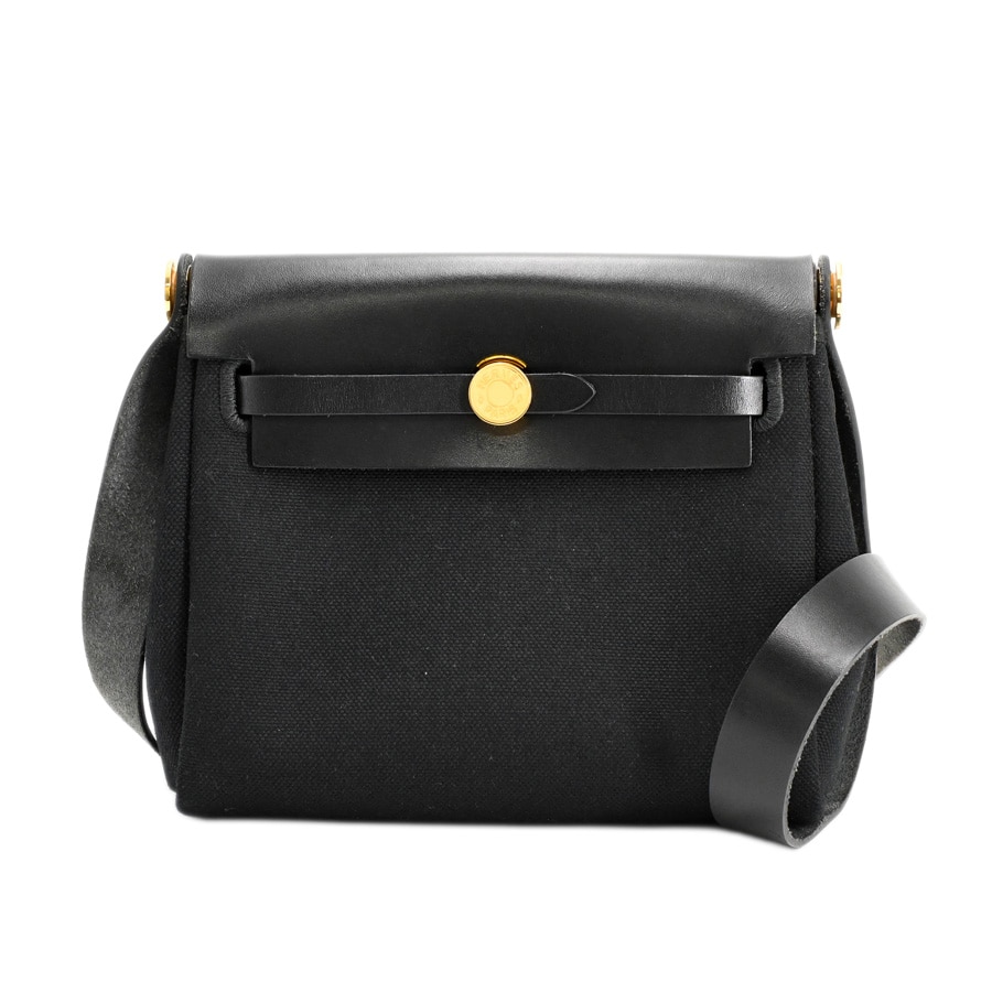 【中古A品】  エルメス エールバッグジップ20   トワルミリタリー 横浜関内店