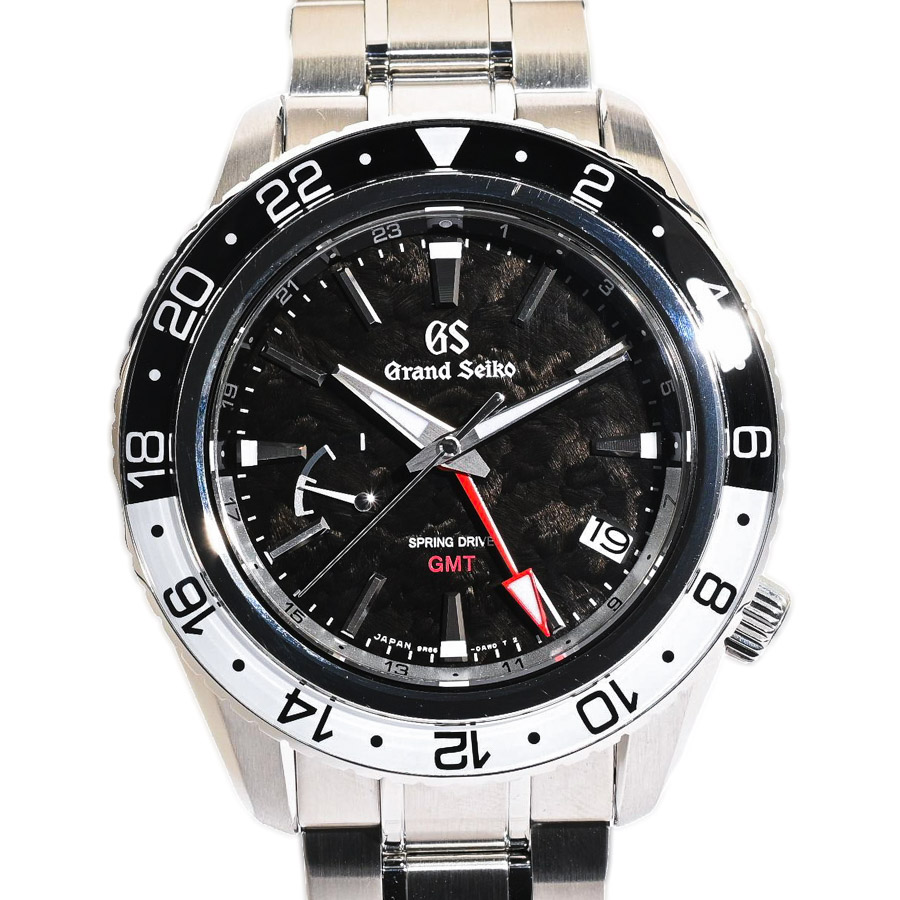 【中古A品】  グランドセイコー スポーツコレクション スプリングドライブ GMT  SBGE277 ステンレス SHIBUYA