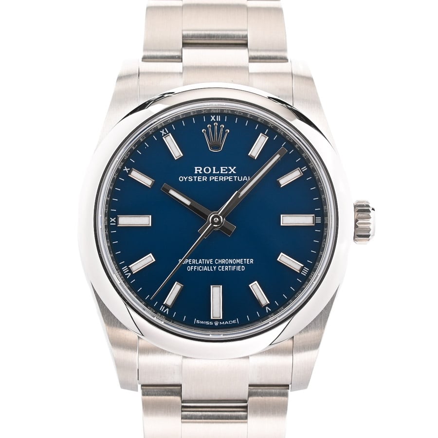 【新品】  ロレックス オイスターパーペチュアル34  124200 ステンレス 銀座