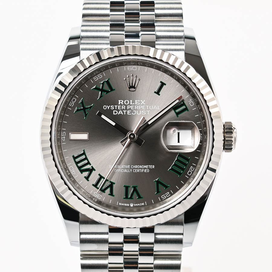 デイトジャスト36 スレート　ローマン ケース：36mm/ブレスサイズ:18cm