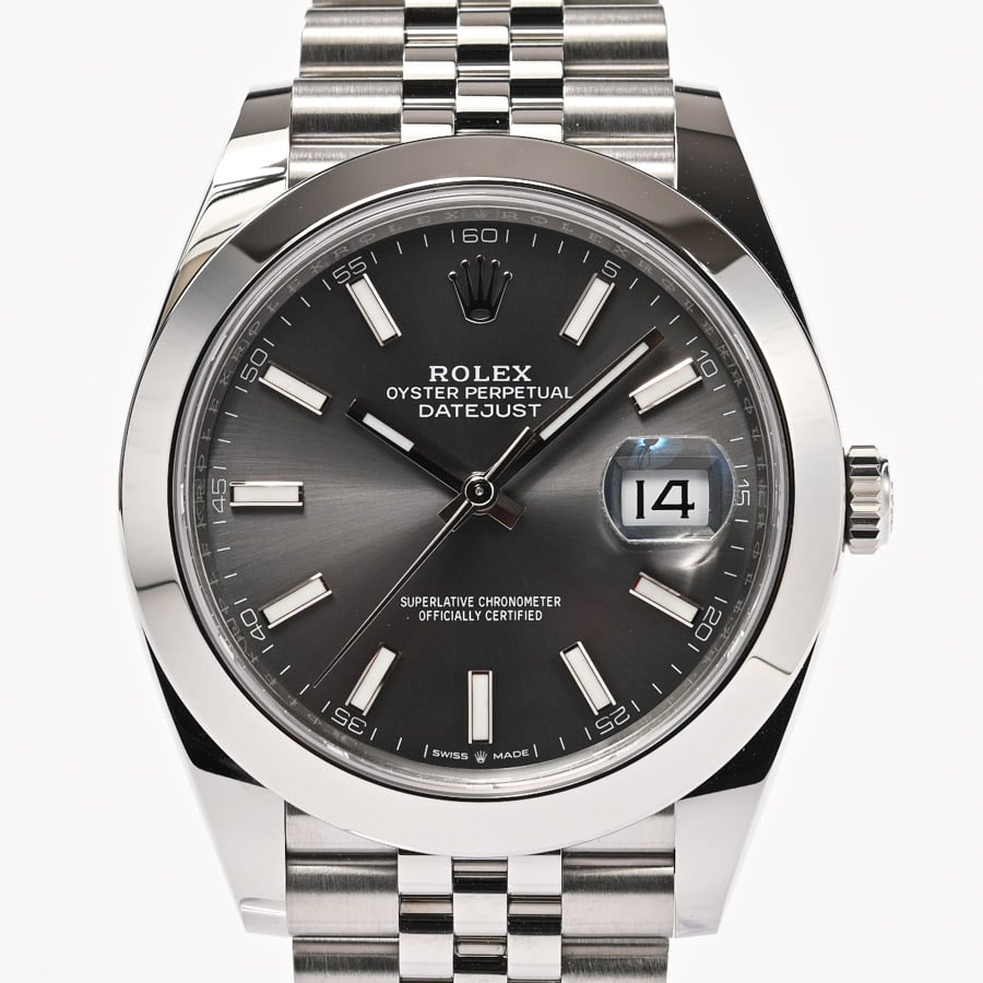 デイトジャスト41 スレート ケース：41mm/ブレスサイズ:18.5cm