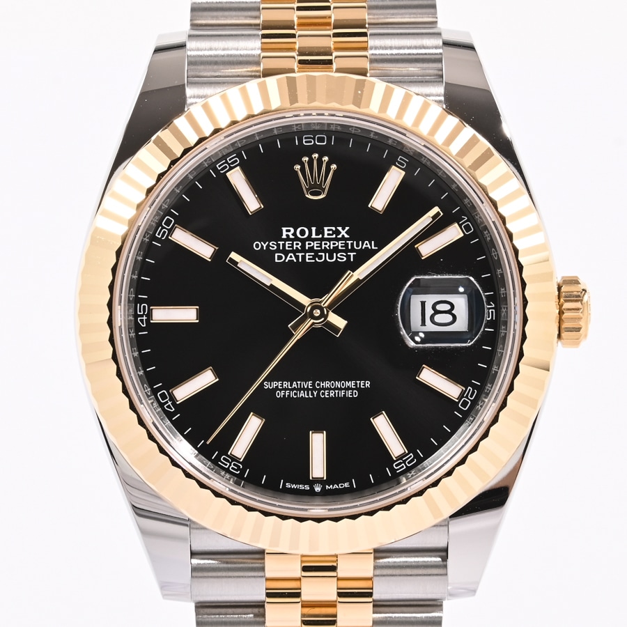 【新品】  ロレックス デイトジャスト 41  126333/J ステンレス/イエローゴールド 新宿歌舞伎町店