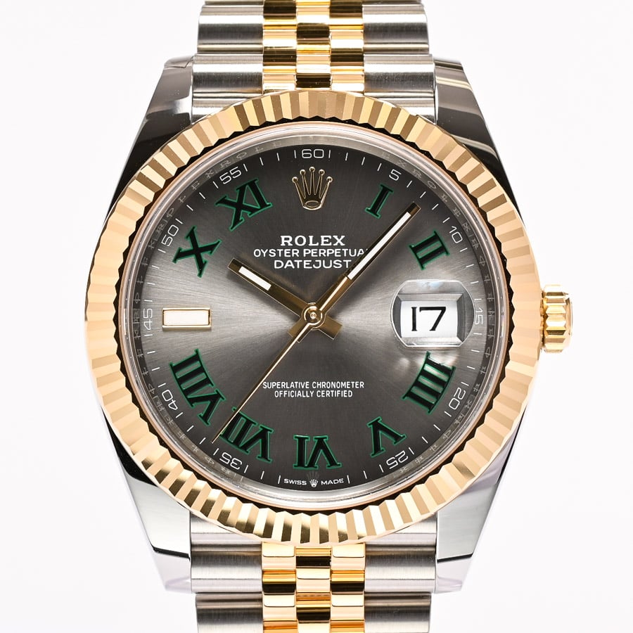 デイトジャスト41 スレート ケース：41mm/ブレスサイズ:19.5cm