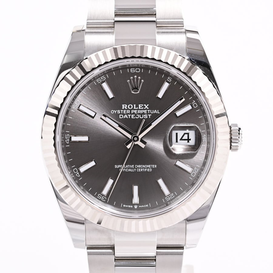 デイトジャスト 41 スレート ケース:約41mm/ブレスサイズ:約18cm