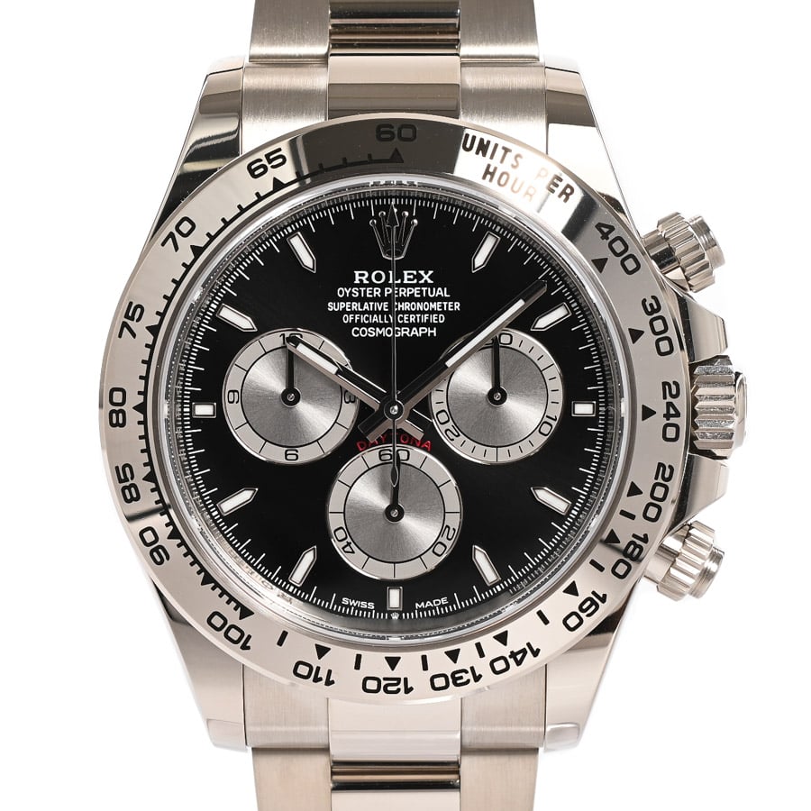 デイトナ ブラック/シルバー ケース:約40mm/ブレスサイズ:約18.5cm