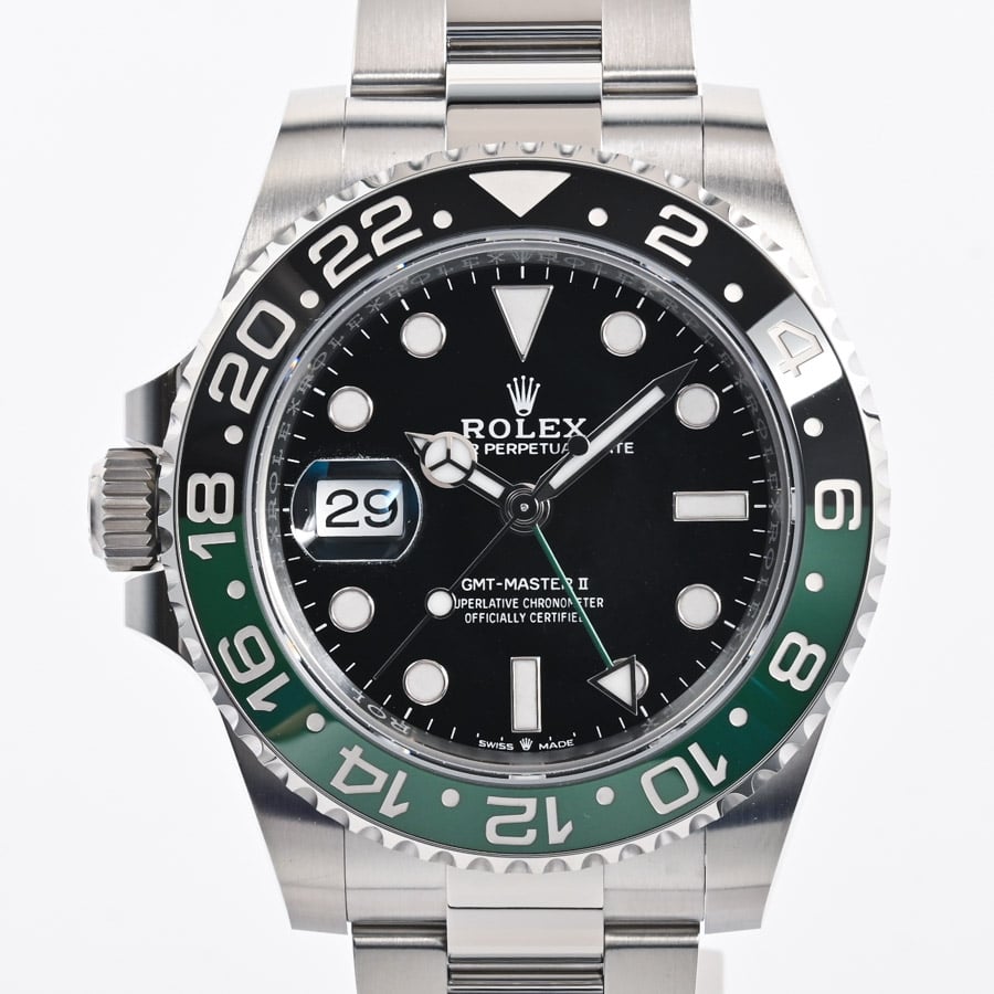 GMTマスター2 ブラック ケース:約40mm/ブレスサイズ:18.5cm
