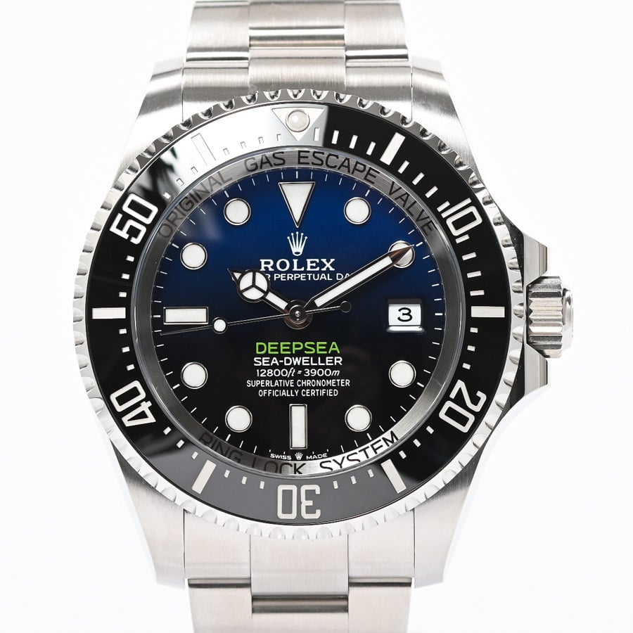 ディープシー ブルー ケース:約44mm/ブレスサイズ:18cm
