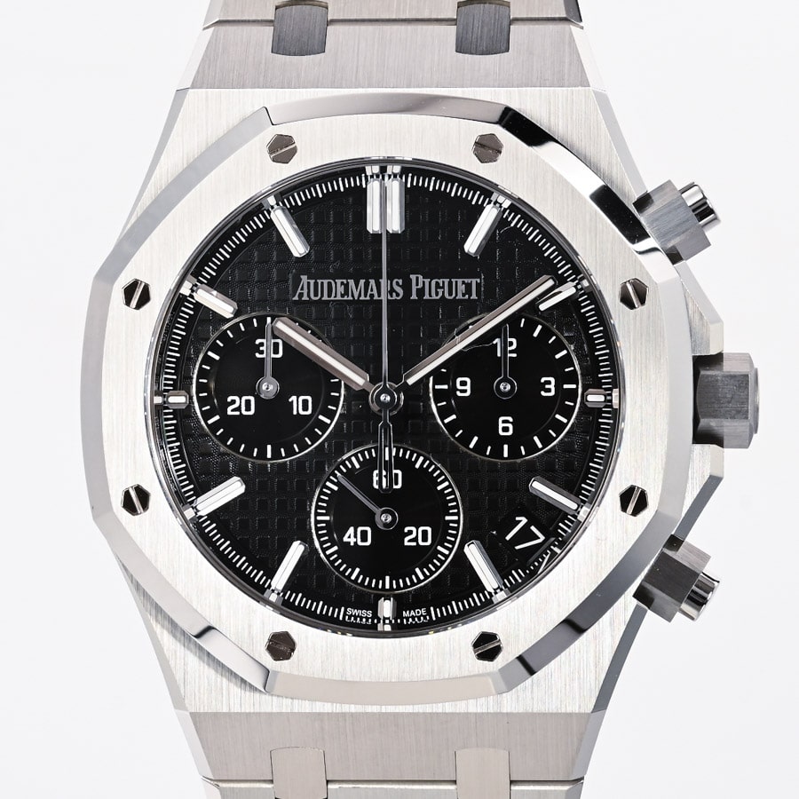 ロイヤルオーク クロノグラフ ブラック ケース:約41mm/ブレスサイズ:19cm