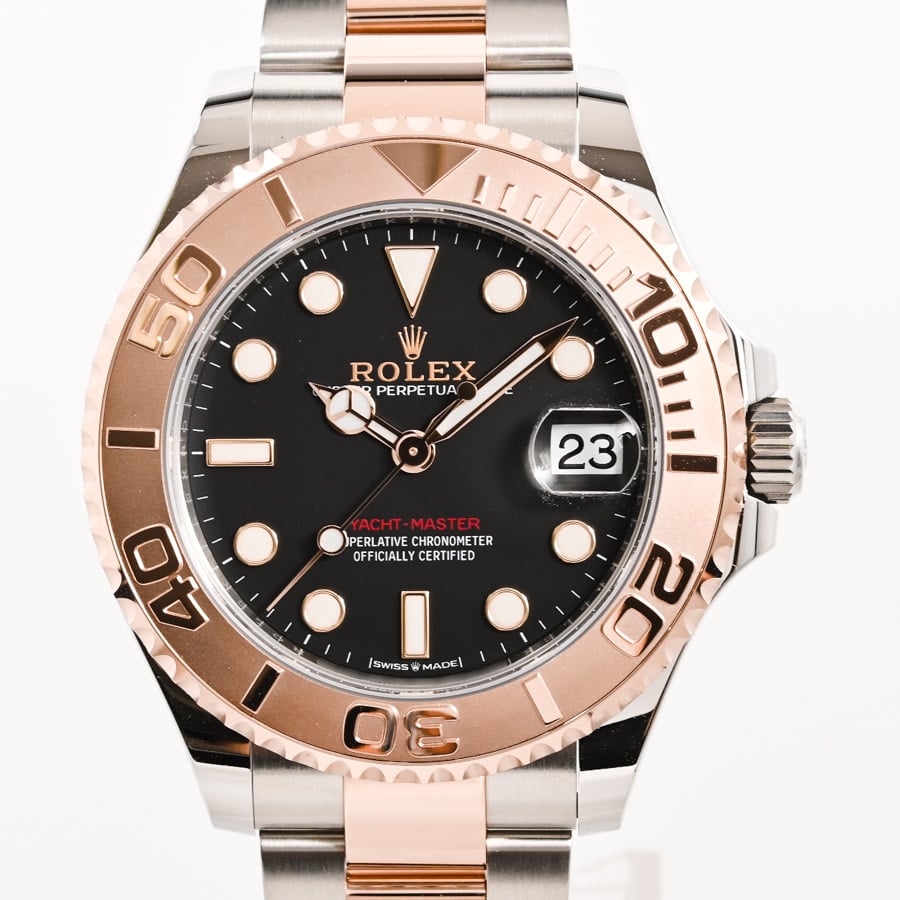 ヨットマスターロレジウム37 ケース:約37mm/ブレスサイズ:17cm