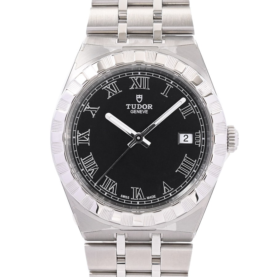 ロイヤル ブラック ケース:約41mm/ブレスサイズ:約19cm