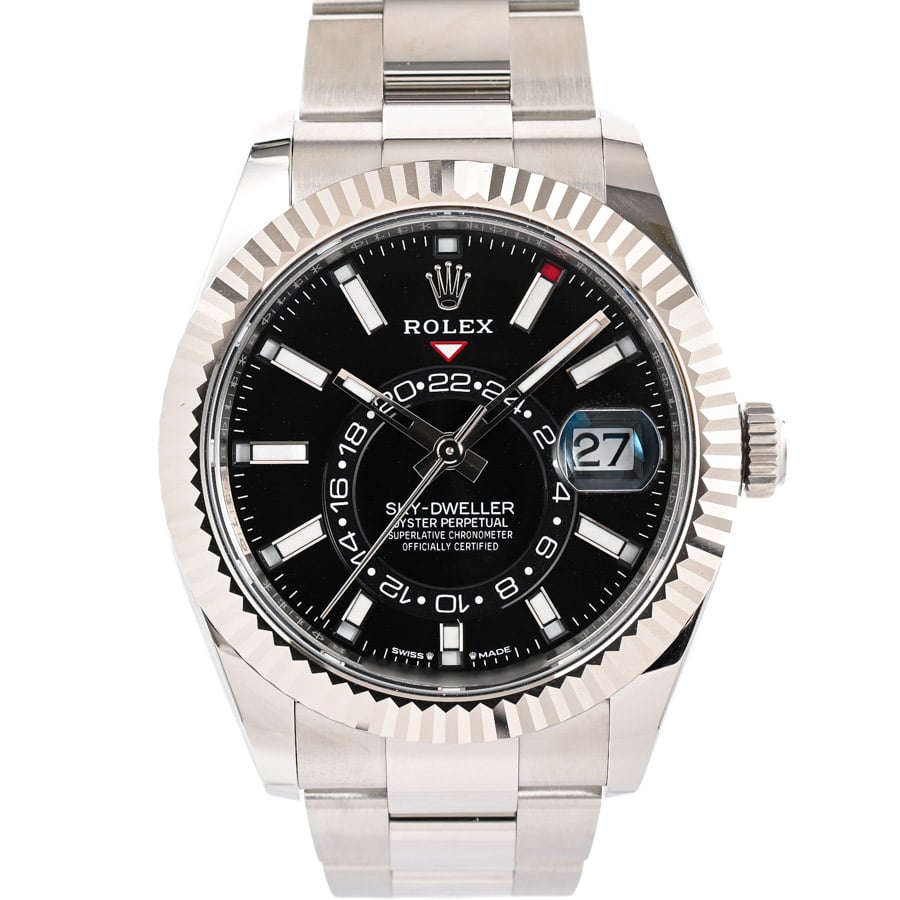 【新品】  ロレックス スカイドゥエラー  336934/OYS ステンレス/ホワイトゴールド 銀座