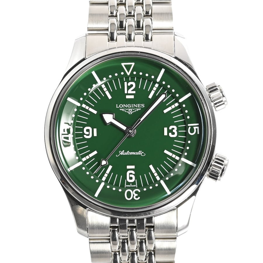 レジェンドダイバーデイト グリーン ケース:約39mm/ブレスサイズ:約21.5cm