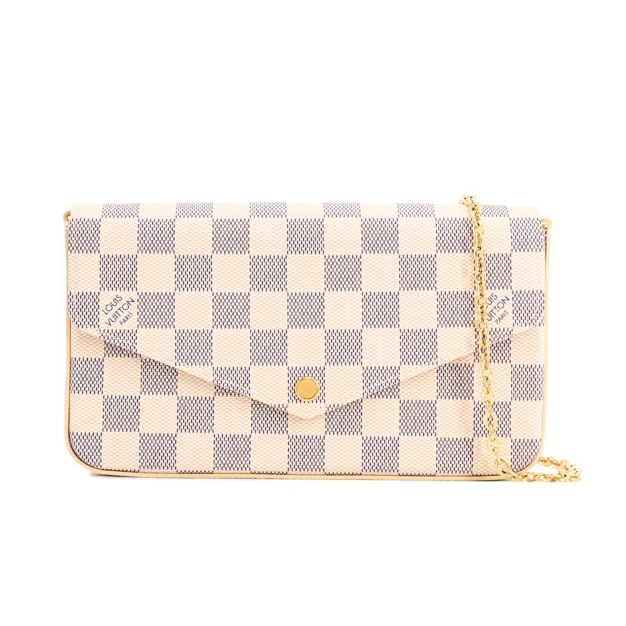【新品】  ルイヴィトン ポシェットフェリシー ダミエアズール N40491  元町本店