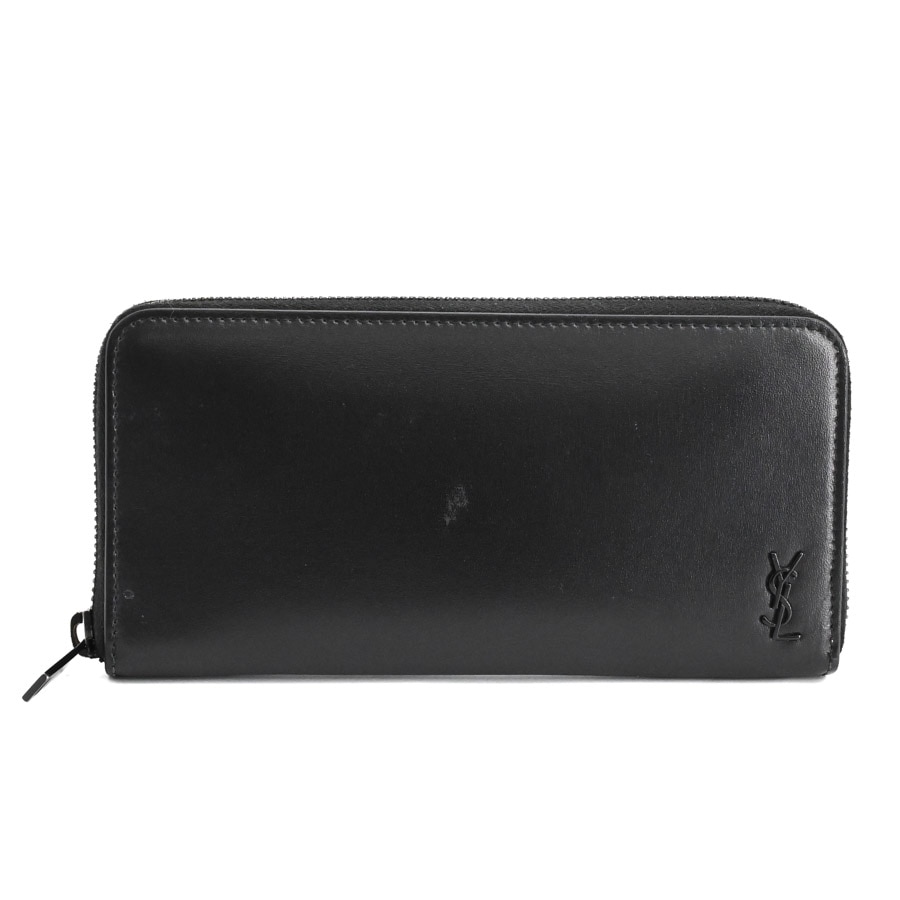 サンローラン ファスナー長財布 中古品 ラウンドファスナー | 630201 | 長財布 | カーフ | 中古AB品