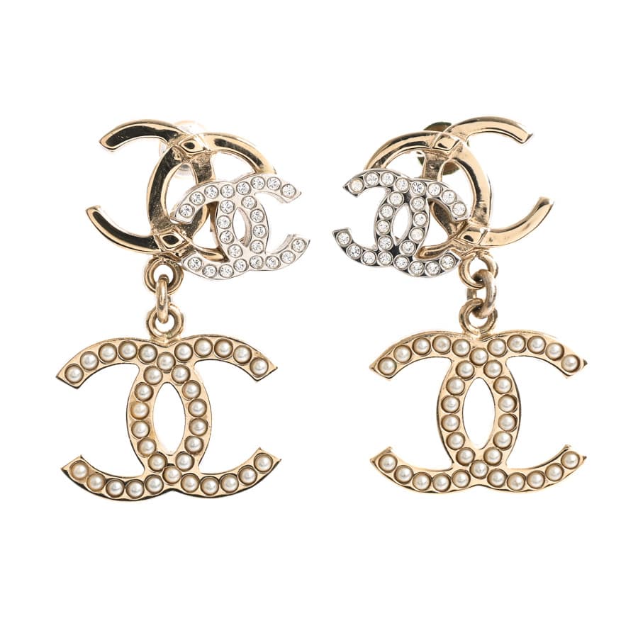 にこさん専用CHANEL チャーム付きピアス ピアス | ゴールドメッキ | 中古A品| レディース│シャネル 【公式