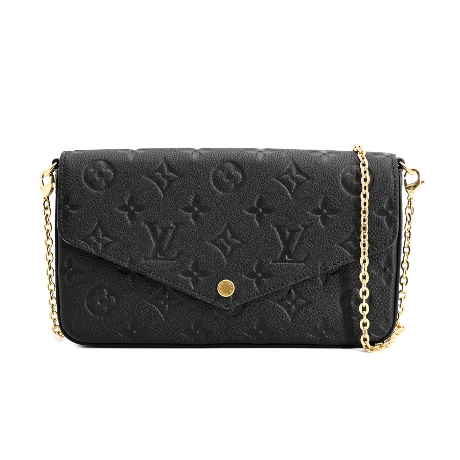 ポシェットフェリシー(約W21xH12xD3cm ブラック): ブランドバッグ