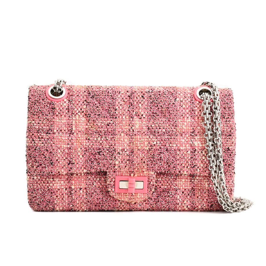 2.55ハンドバッグ(約W24xH16.5xD7.5cm ピンク): ブランドバッグ【公式