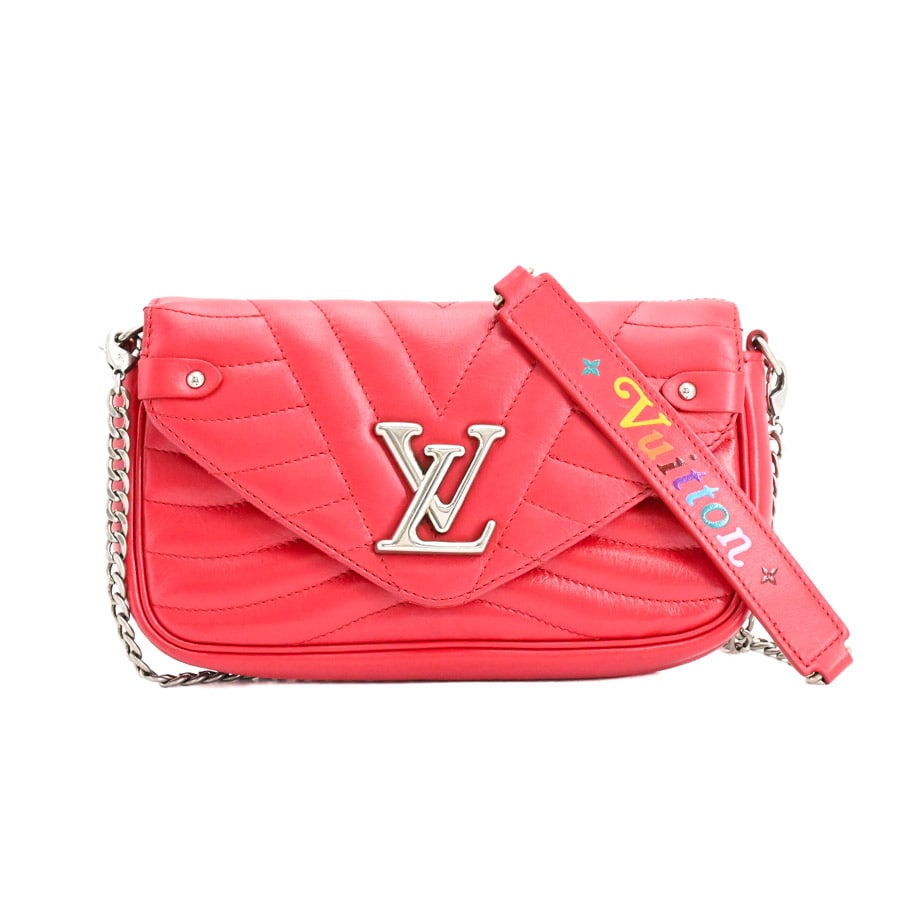【本日のみ特価♪】 LOUIS VUITTON ニューウェーブ ショルダーバッグ ニューウェーブポシェットチェーン | M63956 | クロスショルダーバッグ