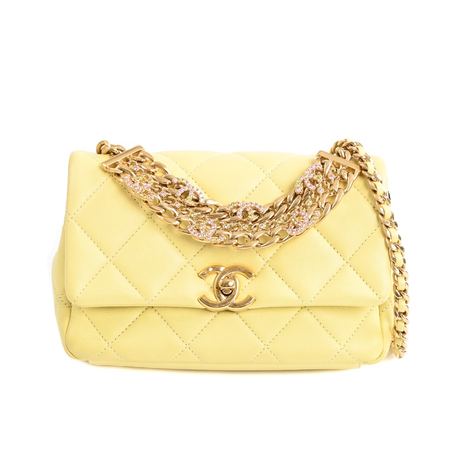 美品！CHANEL タッセル付き チェーンショルダーバッグ ラムスキン チェーンショルダーバッグ | AS4595 | ショルダーバッグ | ラムスキン