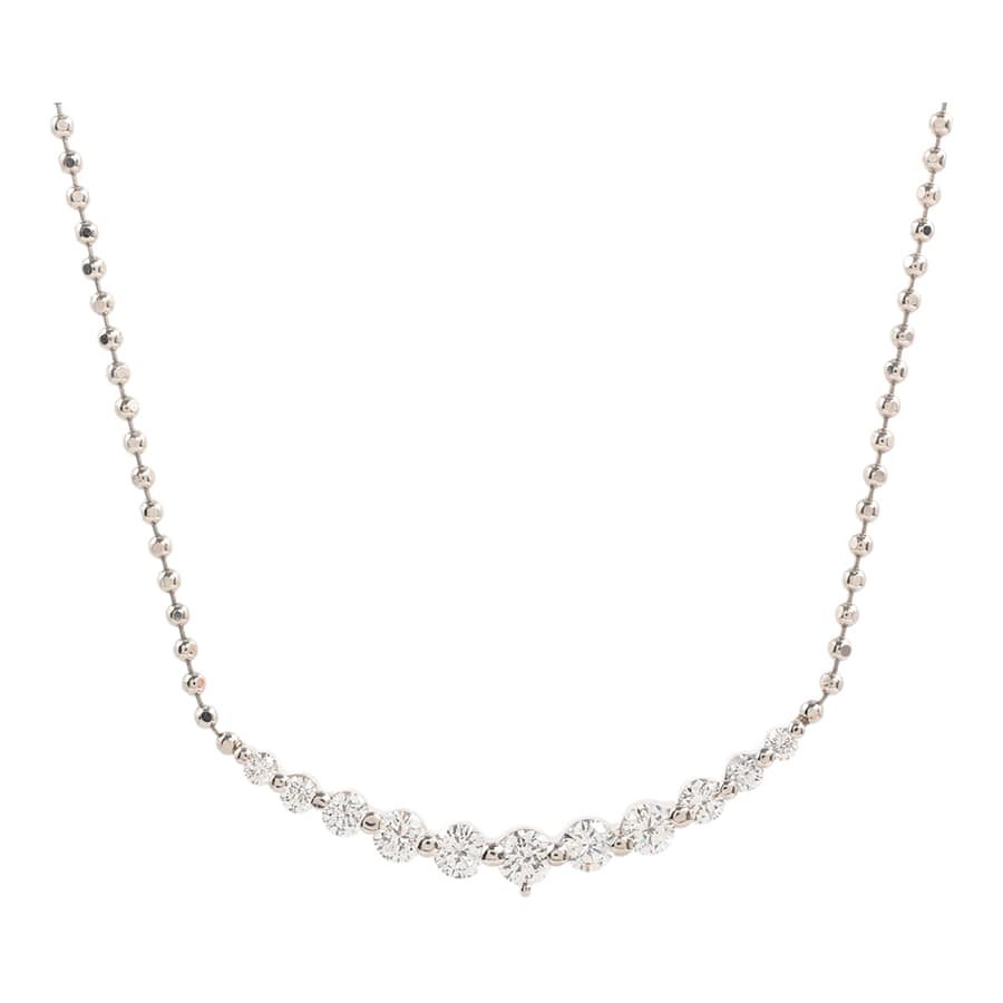 ダイヤ ネックレス | プラチナ850 | 中古A品| レディース│ノン