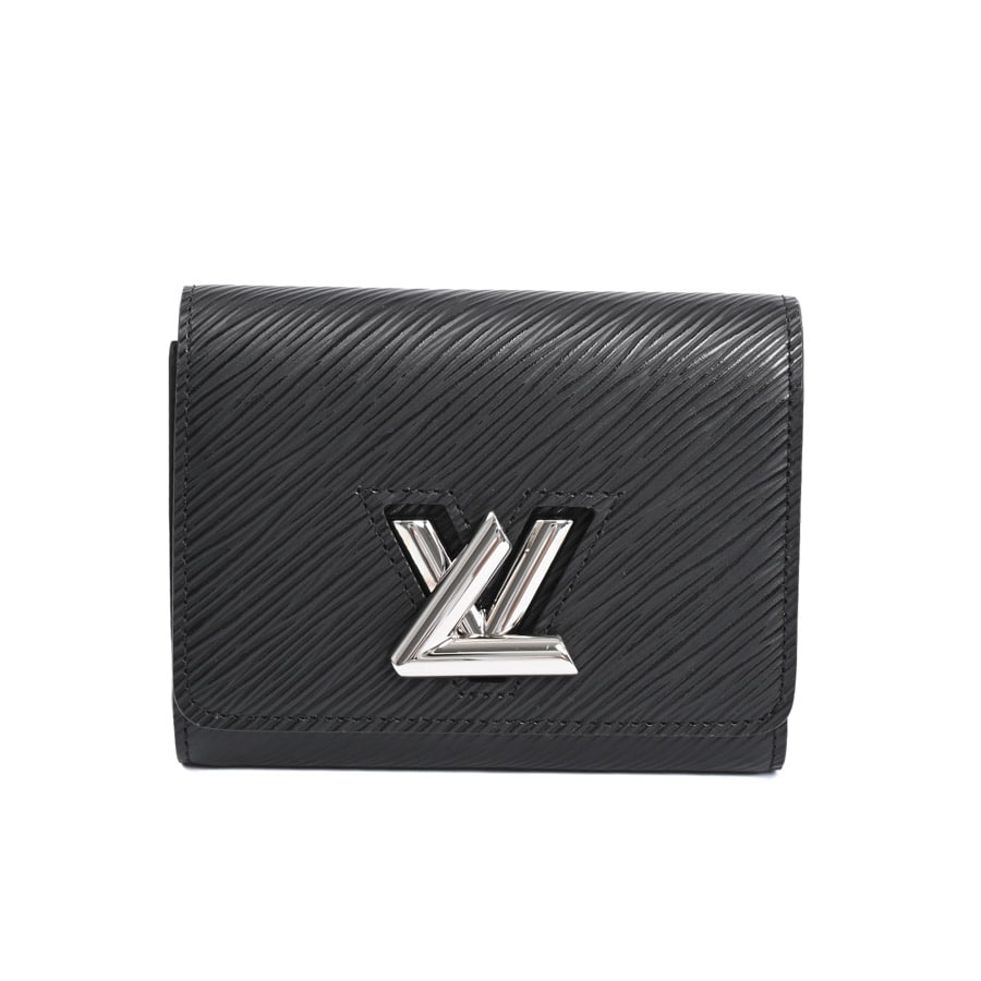 ポルトフォイユツイストコンパクト(約W12xH9.5cm(実寸) ブラック