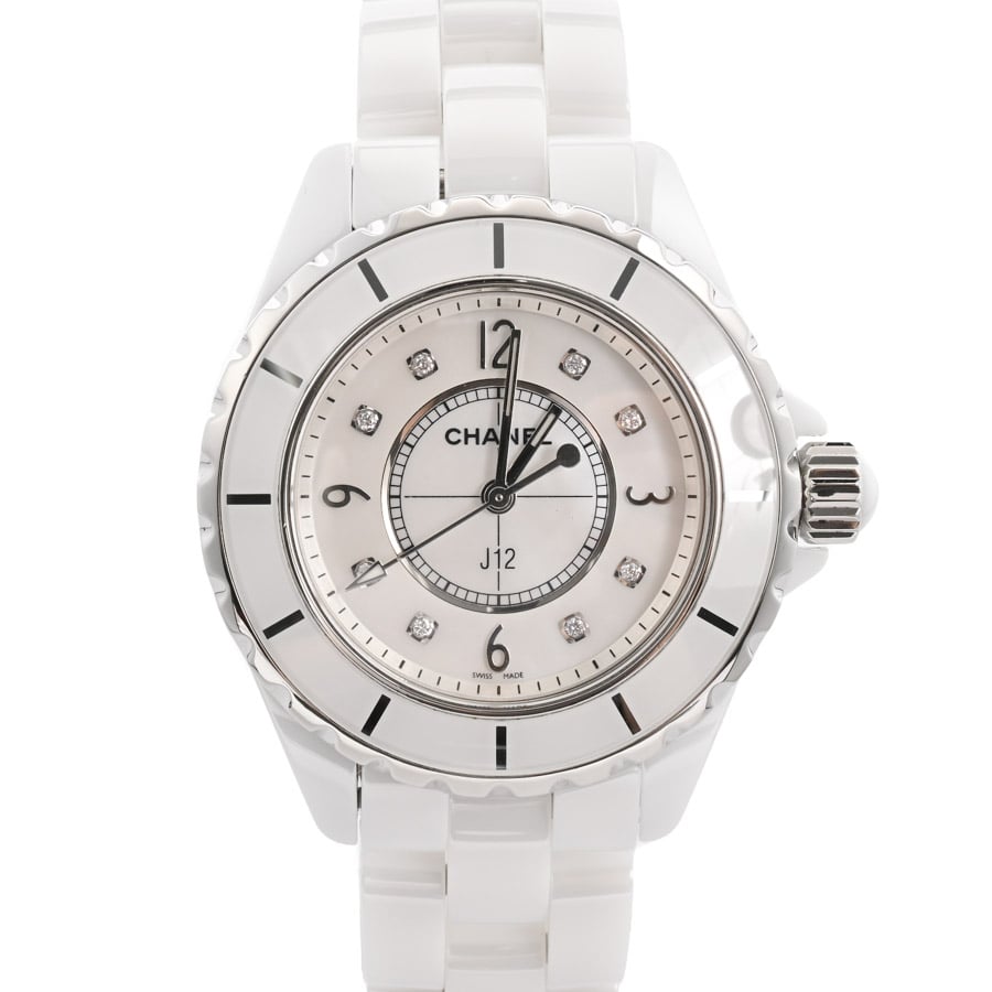 J12 33mm(ケース:約33mm/ブレスサイズ:約16.5cm ホワイト): ブランド